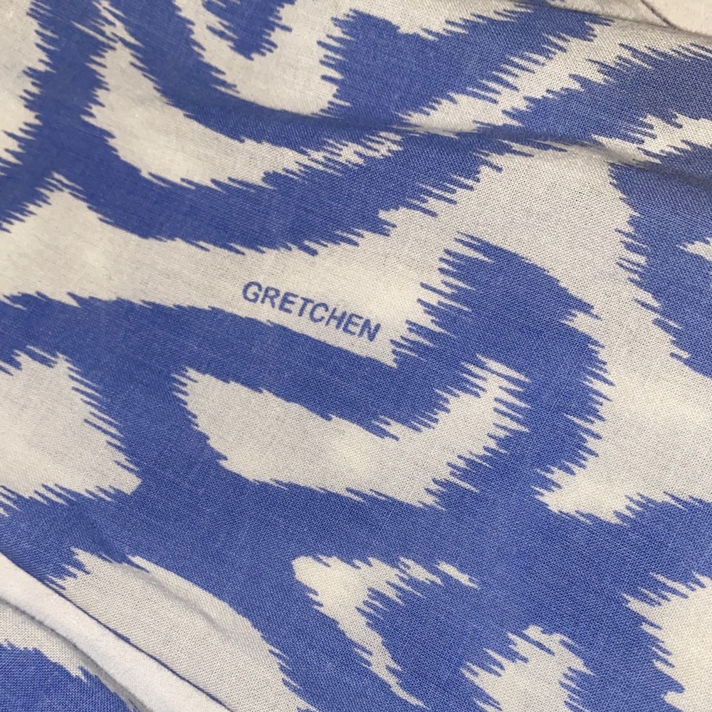 Gretchen Scott Designs Green and Blue Tunic - Picture 5 of 10